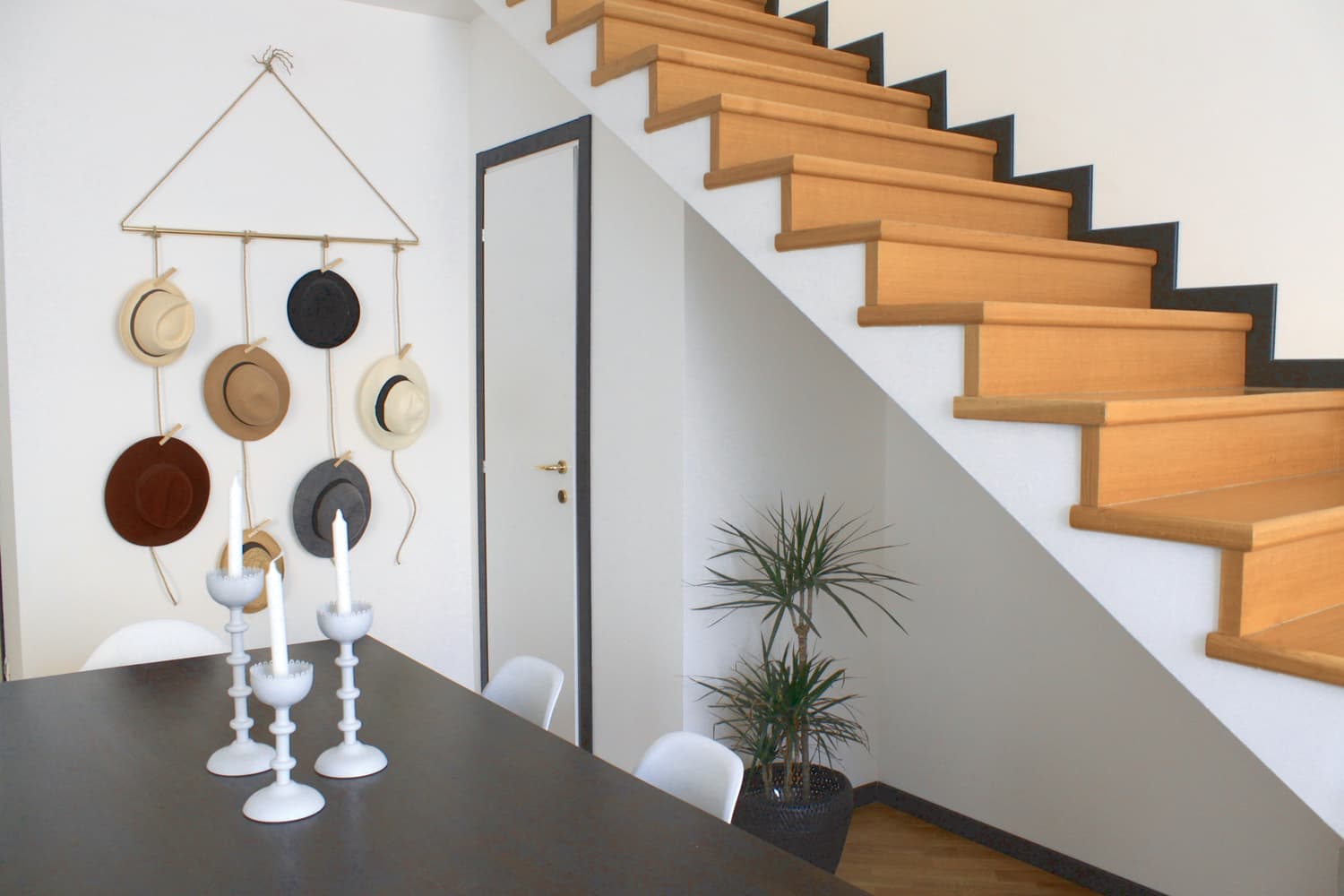 Diy wall hotsell hat rack